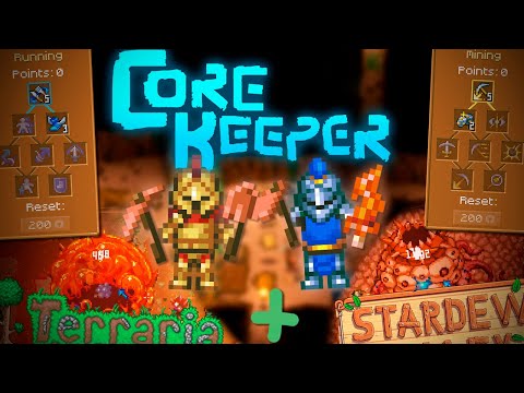 Видео: Stardew Valley + Terraria в подземном сеттинге // Core Keeper