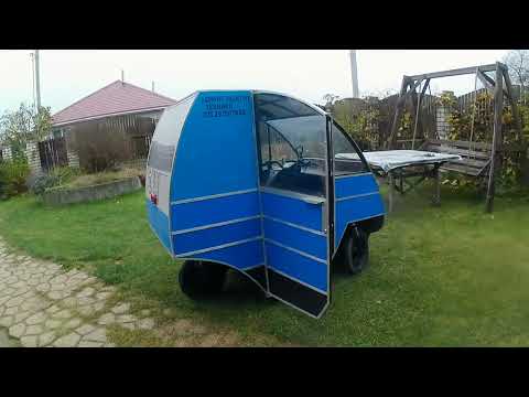 Видео: Белорусский электро веломобиль из трехколесного велосипеда