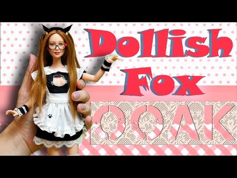 Видео: OOAK Dollish Fox | Портретная кукла