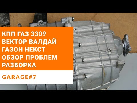 Видео: Ремонт КПП ГАЗ 3309 (Газон Некст,Валдай, ПАЗ Вектор).Обзор,разборка.