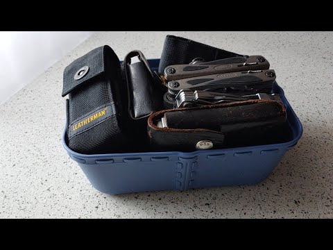 Видео: Мои "ходовые" Мультитулы - Leatherman, Gerber, Sog