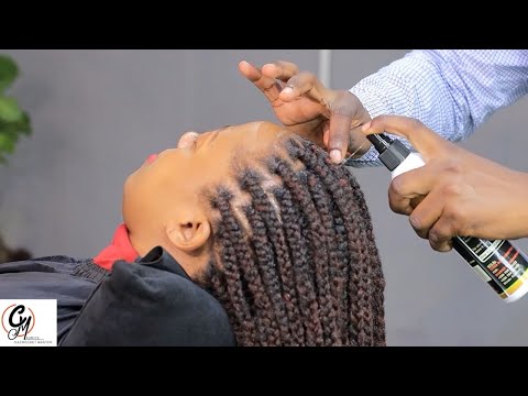 Видео: Как заплести длинные пышные натуральные косы || Урок для начинающих || Естественные прически.