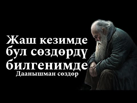 Видео: Накыл создор | Даанышман создор | Асыл ойлор | Учкул ойлор | Кыргызча аудио китептер | Цитаталар