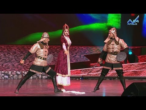 Видео: Хореографический ансамбль Ингушетия - Песнь о Нартах