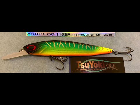 Видео: Обзор воблера TsyYoki  Astrolog 115SP