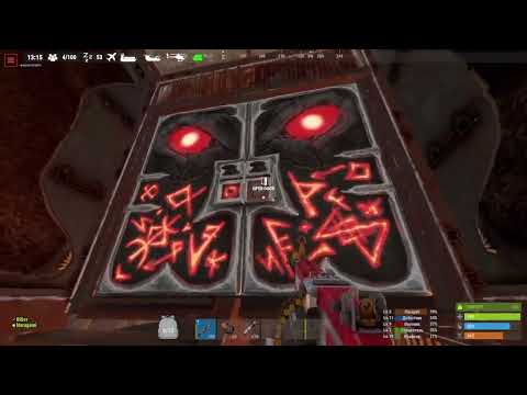 Видео: База Нигана на PVE Rust-Z или Рейд огромного бункера...