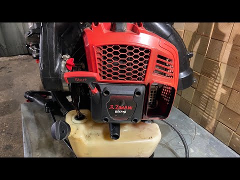 Видео: ZimAni что за фирма такая? На примере воздуходувки ZimAni BR 776.