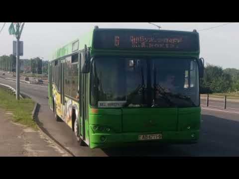 Видео: Информатор автобуса №6 Железнодорожный вокзал - Любужский Лесопарк
