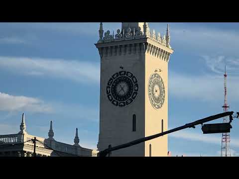 Видео: Сочи, прогулка до пляжа Маяк, октябрь 2025