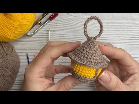 Видео: Вяжем фонарик