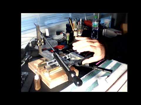 Видео: Заточване на нож - първи тестови филм