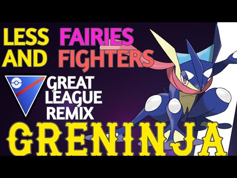 Видео: ГРЕНИНДЖА ПИРИТ в GREAT LEAGUE REMIX | Команда Great League Remix | Pokemon GO Battle League