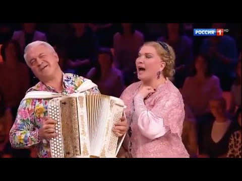 Видео: ОЗОРНЫЕ ЧАСТУШКИ в программе "Привет, Андрей!". ПОЮТ ВСЕ участники программы под БАЯН Валерия СЁМИНА