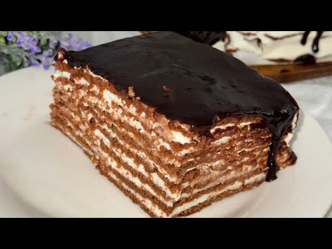 Видео: Торт Спартак / Шоколадный Торт / Пошаговый Рецепт/ Очень Вкусный🤤