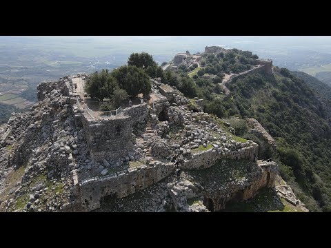 Видео: Крепость Нимрод. Израиль. Голанские Высоты.  Fortress Nimrod. Israel. Golan Heights.