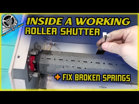 Видео: [56] Внутри рабочей рольставни и ремонт сломанных пружин — с помощью Viking Arms #сделайсам #как
