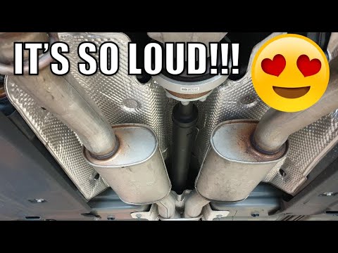 Видео: DODGE CHALLENGER DYNOMAX 24250 RACE BULLET MUFLER MOD — ЛУЧШЕ ЛИ УДАЛЕНИЕ ГЛУШИТЕЛЯ???