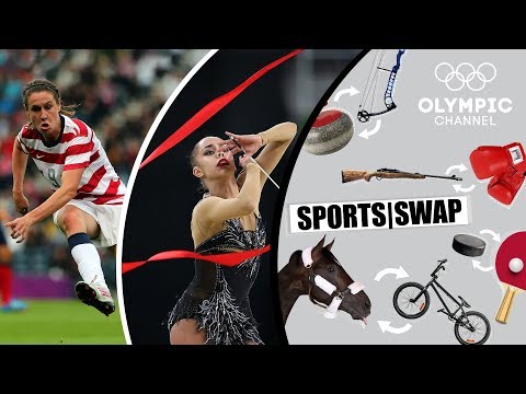 Видео: Футбол Против Гимнастики С Хизер О'райли И Маргаритой Мамун | Sports Swap