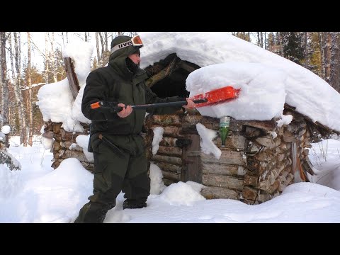 Видео: НОЧЬ В СТАРОЙ ИЗБУШКЕ.  БЫТ.РЫБАЛКА НА ХАРИУСА. ОДИН В ТАЙГЕ.