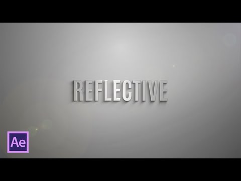 Видео: Красивый 3D текст в After Effects (Beautiful 3D Title Text in After Effects)