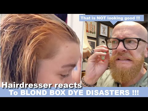 Видео: Парикмахер отреагировал на катастрофу от красителя Blonde Box!