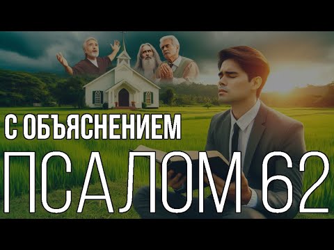 Видео: Псалом 62: Жажда общения с Богом, поиск нашей души Бога Отца и восстановление мира и веры