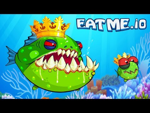 Видео: СЪЕШЬ МЕНЯ #2 Взял ТОП 1 Рыбная андроид игра EATME.IO похожая на СЛИЗАРИО Видео для детей