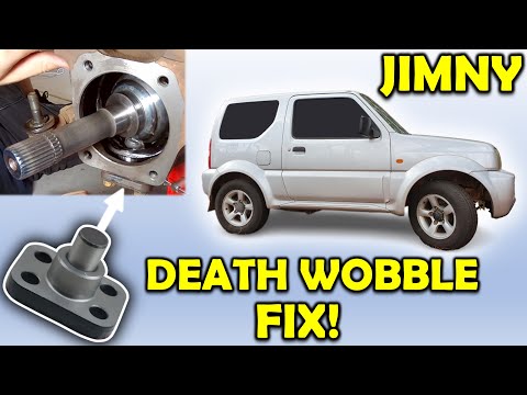Видео: Сервисный бюллетень Suzuki – Прокладки Jimny Kingpin (Устранение вибрации рулевого управления!)