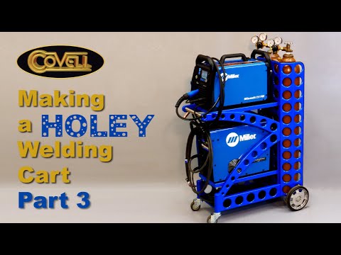 Видео: «Дырявая» сварочная тележка, часть 3