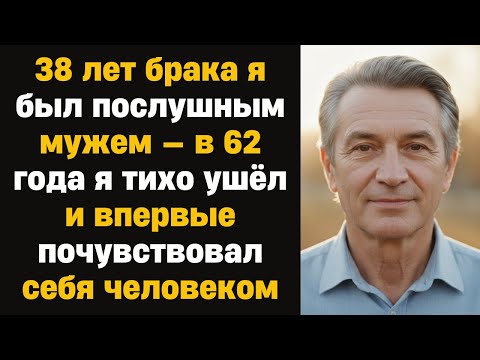 Видео: 38 лет брака я был послушным мужем - в 62 года ушел и впервые почувствовал себя человеком