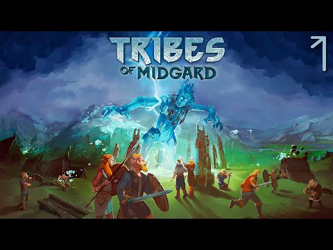 Видео: ВЫЖИВАЛКА ПРО ВИКИНГОВ ► Tribes of Midgard ► СТРИМ #1