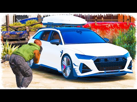 Видео: ДЖОННИ СВАЛКАДАН МОЩНЫЙ АУДИ ТАУЫП АЛДЫ (GTA V)