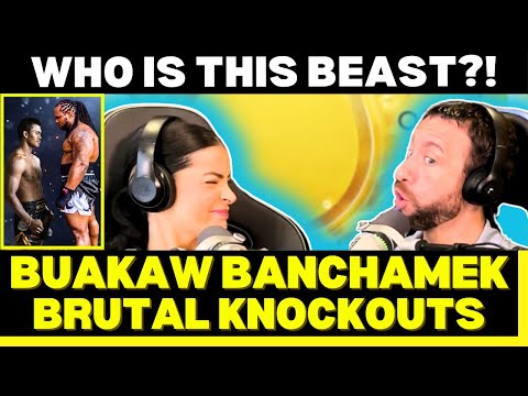 Видео: ЭТОТ ПАРЕНЬ — СТРАШНАЯ УГРОЗА! Впервые реагирую на брутальные нокауты Буакава, уничтожающие монст...