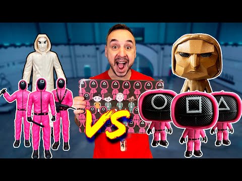 Видео: ВСЕ ФИГУРКИ ИЗ ИГРЫ В КАЛЬМАРА! ПАПА РОБ ОТКРЫЛ ВЕСЬ АДВЕНТ КАЛЕНДАРЬ SQUID GAME! КТО КРУЧЕ?