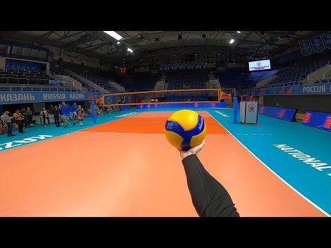 Видео: Волейбол от первого лица | VOLLEYBALL FIRST PERSON | Вольвич | Центральный блокирующий| Зенит-Казань