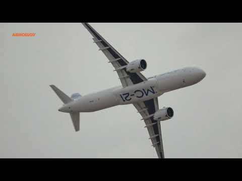 Видео: Авиошоу Е295 Премиерите на МАКС21