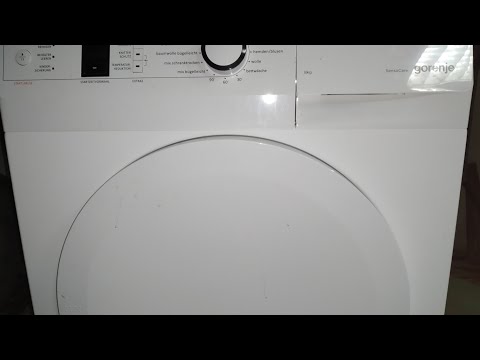 Видео: Сушильная машина Gorenje D845B.Выключается и пишет Full