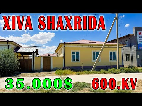 Видео: ХИВА ШАХАР🔥КОСМОБОДДА 600.КВ.М🔥 НАМУНАЛИ ХОВЛИ ЖОЙ🔥СРОЧНО СОТИЛАДИ ЦЕНА: 35.000$🔥