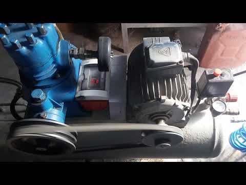 Видео: Самодельный компрессор из холодильной установки Фак 1.5 Фв4 от сети 220 для гаража и дома...