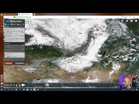 Видео: Eosdis worldview - подбор спутниковых снимков и их загрузка.