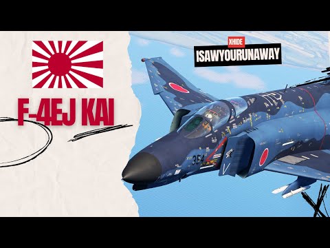 Видео: Лучший фантом игры - F-4EJ Kai в #warthunder