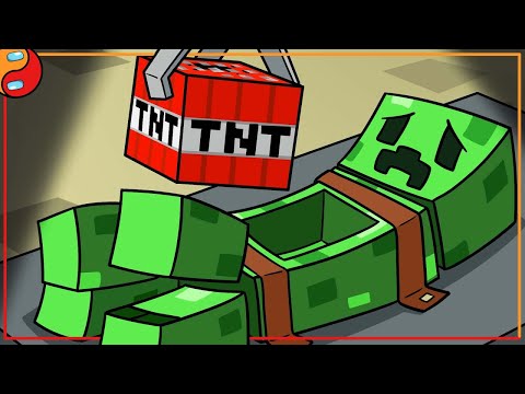 Видео: ИСТОРИЯ ПЕРВОГО КРИПЕРА МАЙНКРАФТА | Реакция на Minecraft анимацию