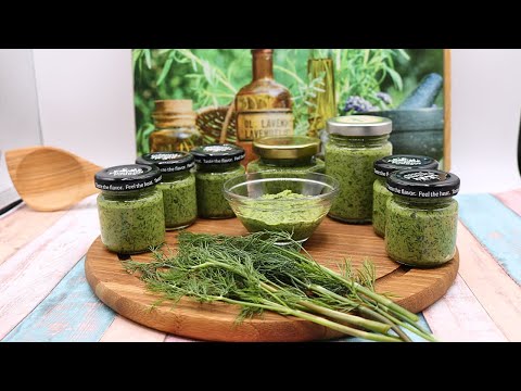 Видео: Как сохранить УКРОП на зиму, укропная паста