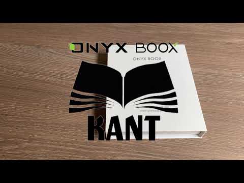 Видео: ONYX BOOX Kant - краткое знакомство с компактным ридером и его возможностями.