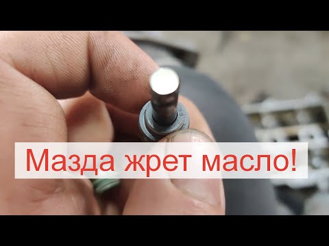 Видео: Mazda 626, cronos замена маслосъемных колпачков(перезалив)