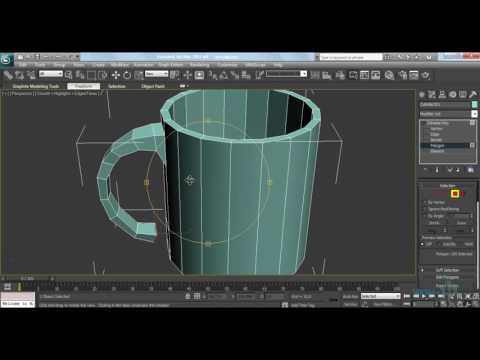 Видео: Моделирование в 3Ds Max. Кружка в 3D Max