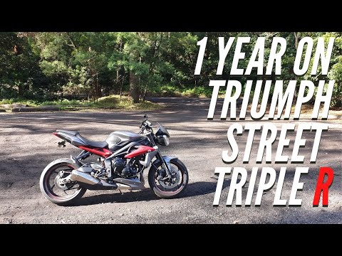 Видео: Год на Triumph Street Triple R | Достоинства и Недостатки