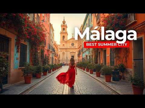 Видео: Откройте для себя ОДИН из СТАРЕЙШИХ городов МИРА — Малага, Испания 4K, HDR!