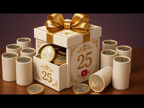 Видео: Роллы монет из банкомата 25 + БОНУС