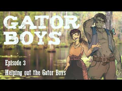 Видео: Gator Boys - Эпизод 3. Помощь Gator Boy (при участии Siren's Son ASMR, AtonalASMR и SparkVoices)